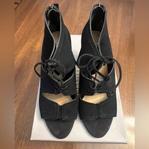 Franco Sarto Shawnee Lace-Up Booties